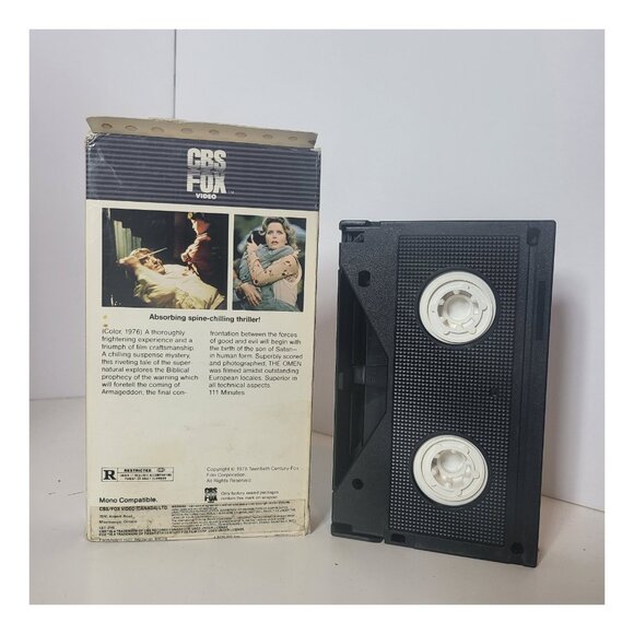 The Omen BETA Tape Betamax (Not VHS) - Picture 2 of 2